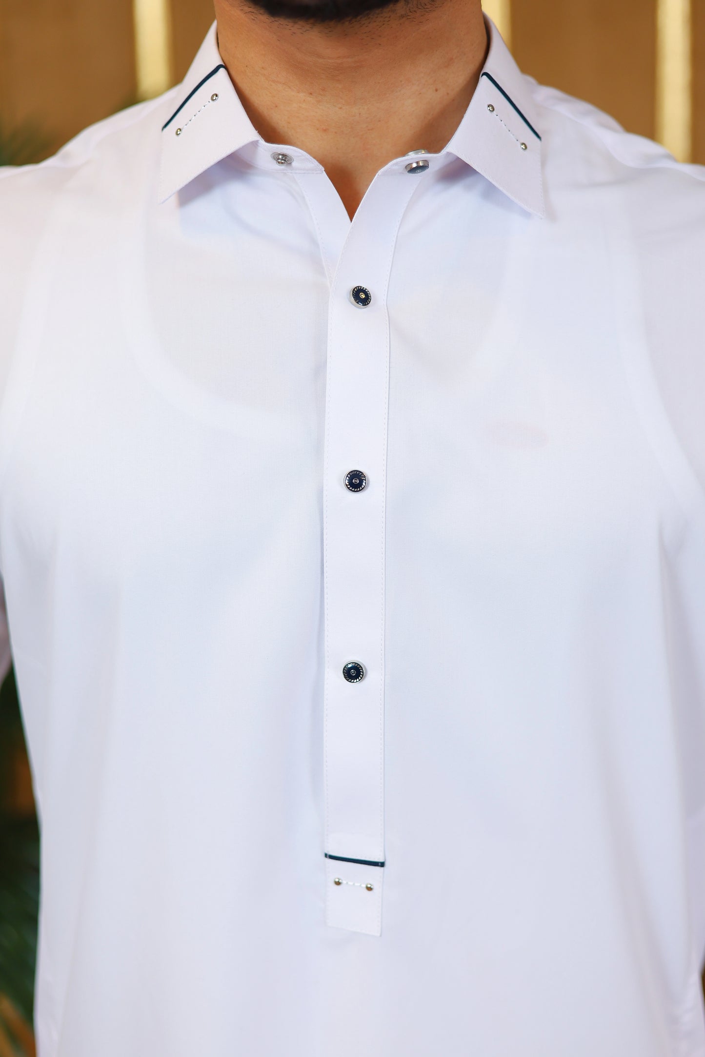 Toyobo Premium Wash and Wear Kameez Shalwar - White