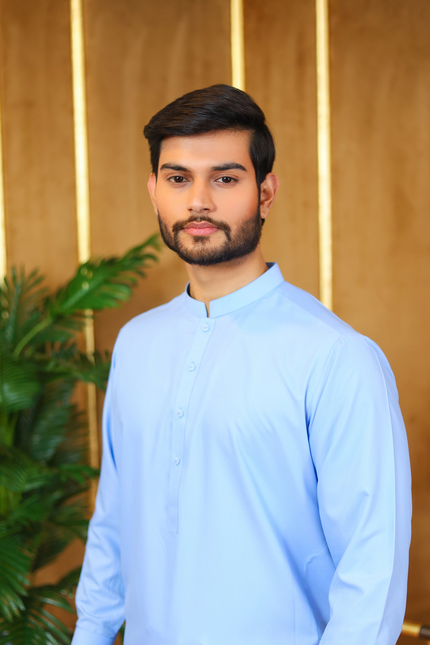 Toyobo Premium Wash and Wear Kameez Shalwar - Light Blue