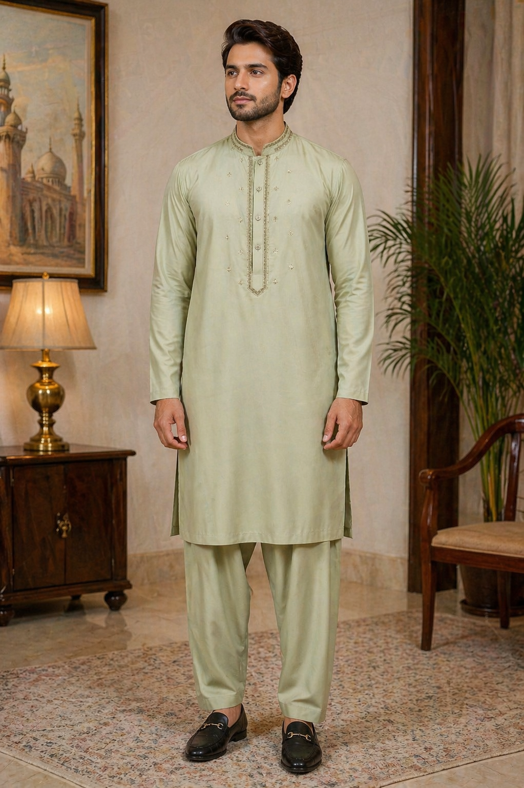 Gents Italian Kurta Style Dress