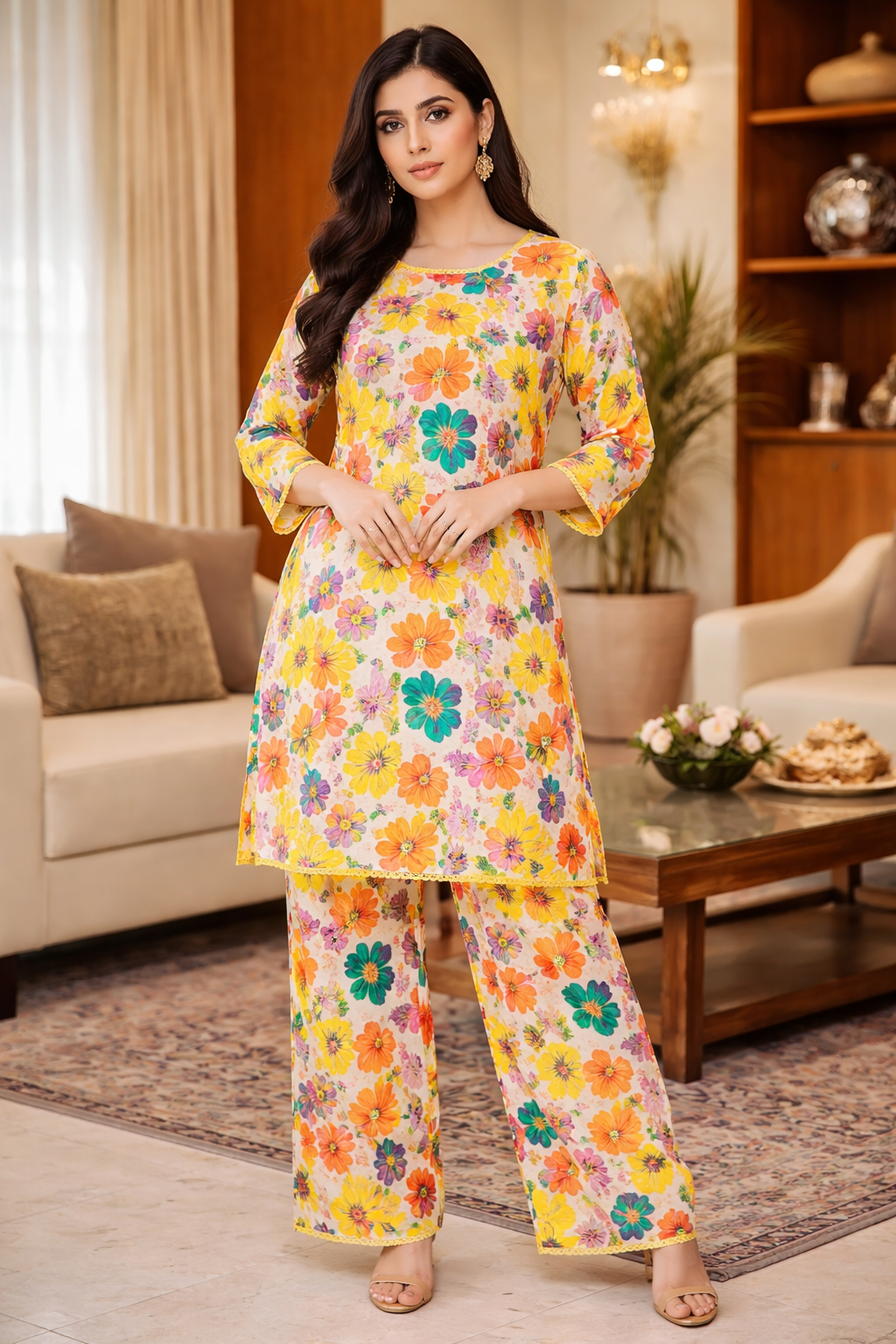 Premium ladies 2pc stiched