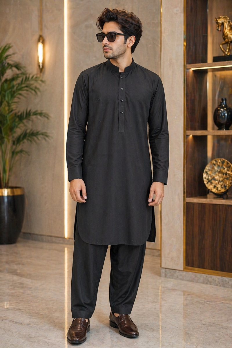 Royal Cotton Kameez Shalwar Stiched